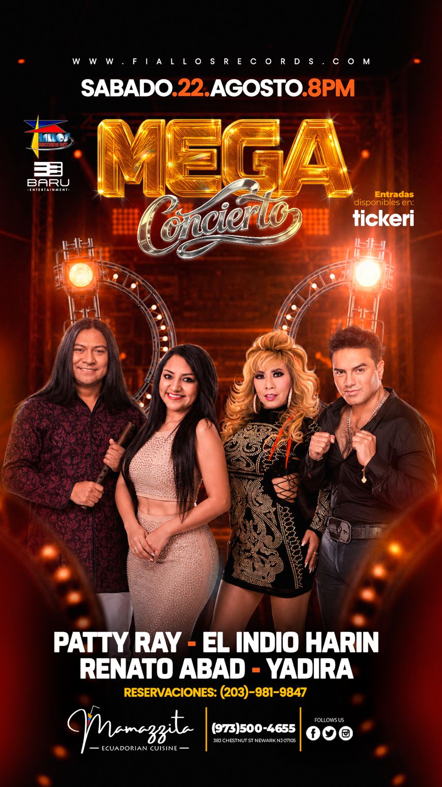 Concierto Newark NJ