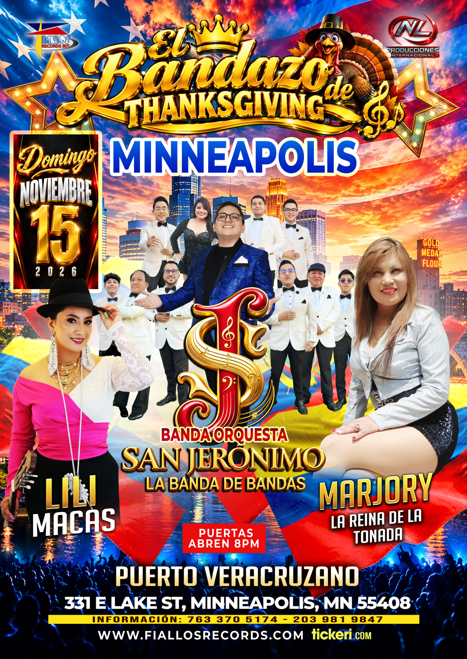 Concierto Minneapolis, MN